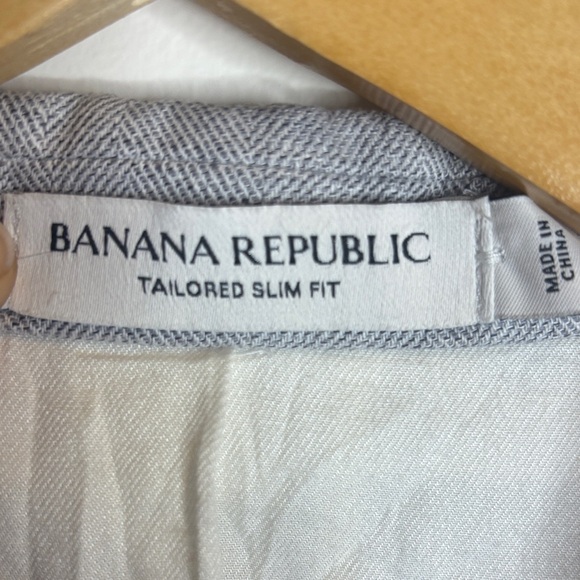 Banana Republic Linen Cotton Blend Slim Tailored Fit Sport Coat - Picture 2 of 16